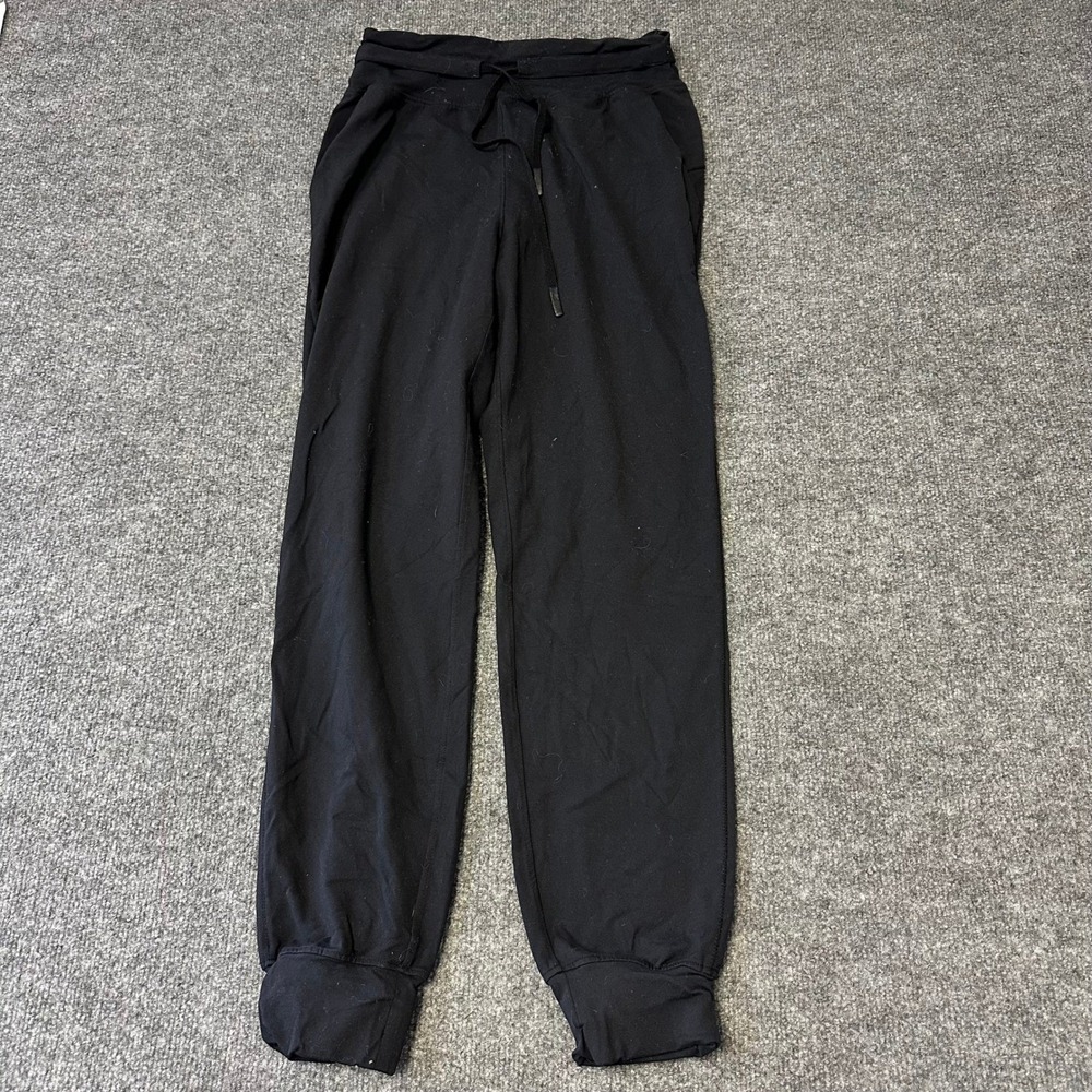 Lululemon Joggers Womens Size 8 Black Align High Rise Drawstring Activewear Pant